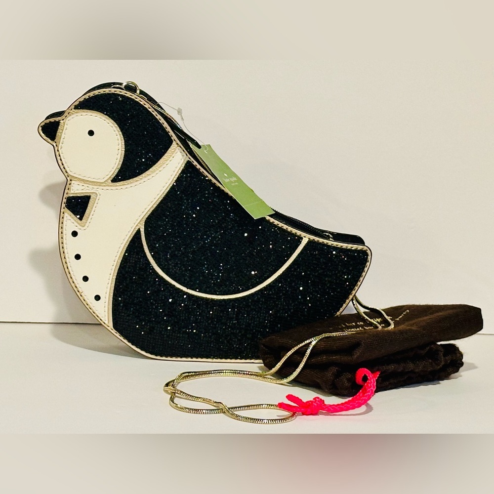 NWT! Kate Spade Clifton Lane Penguin crossbody - Picture 2 of 9